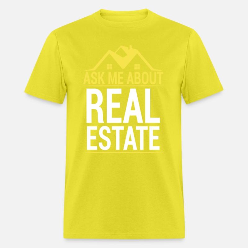 Asks Me About Real Estate Funny Pun Realtor Agent