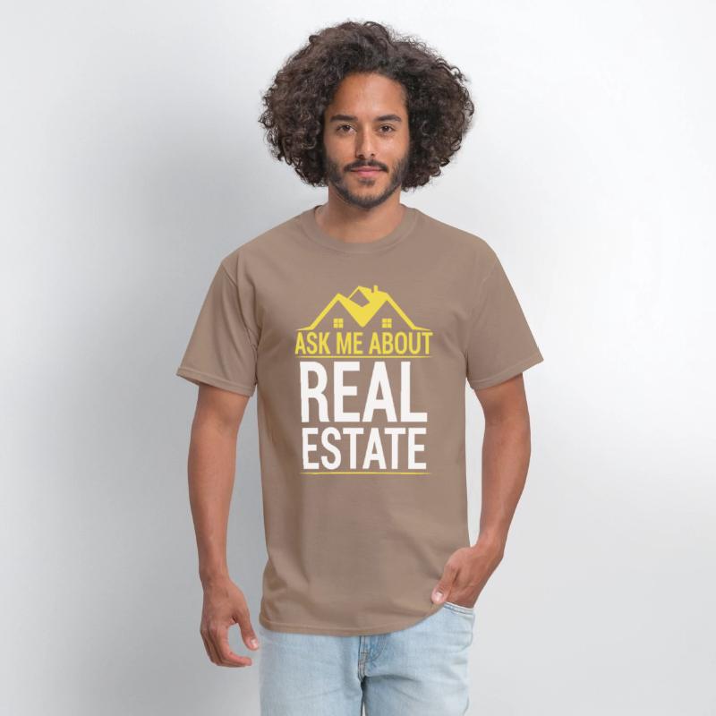 Asks Me About Real Estate Funny Pun Realtor Agent