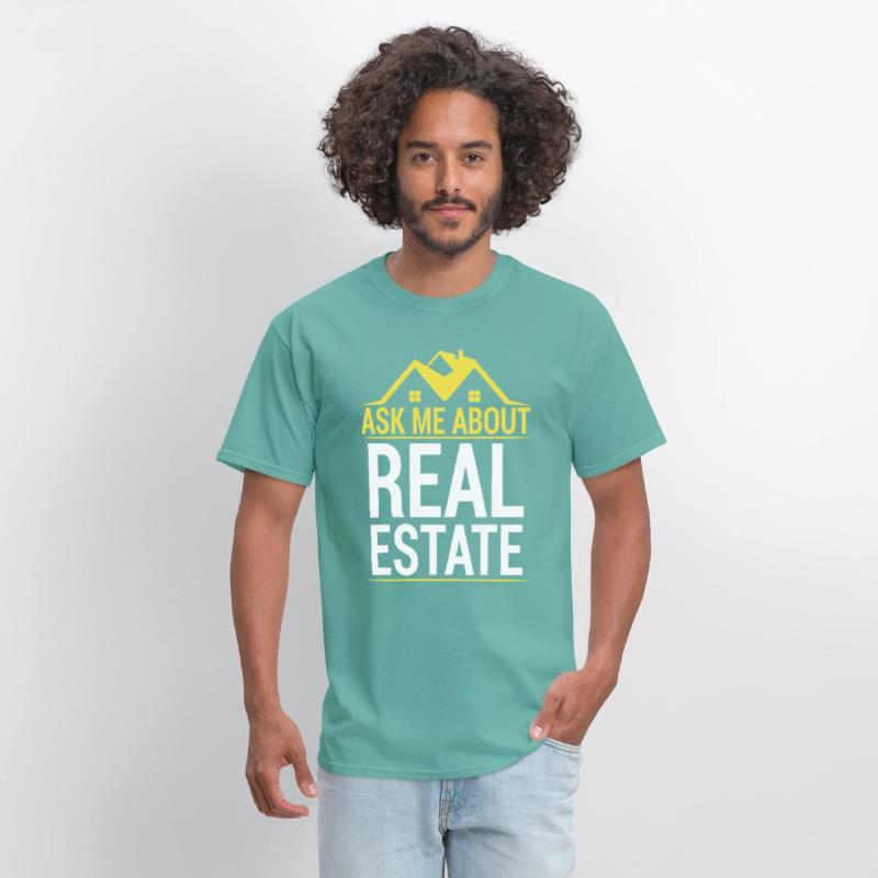 Asks Me About Real Estate Funny Pun Realtor Agent