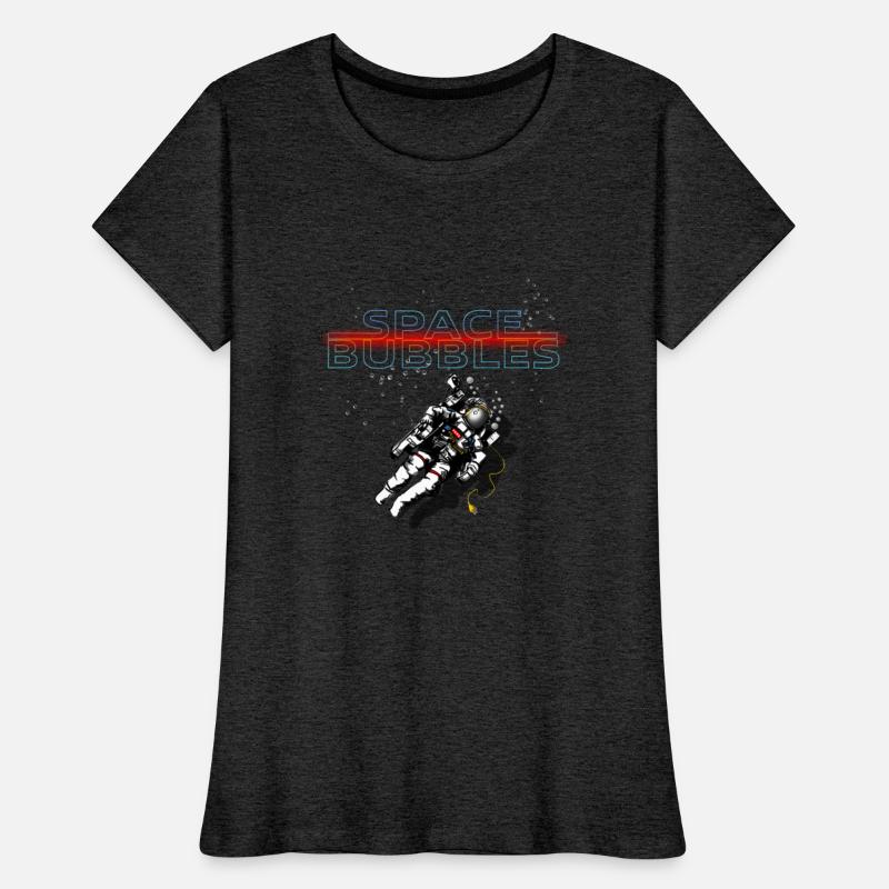 Astronaut in outer space flat earth firmament