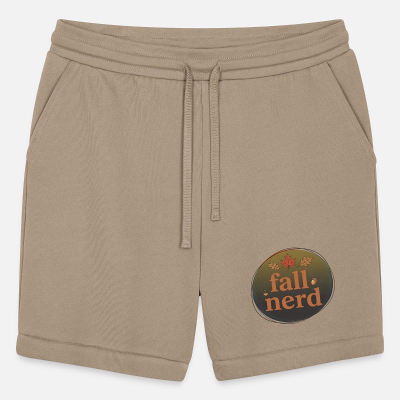 Autumn Leaves Fall Nerd Badge