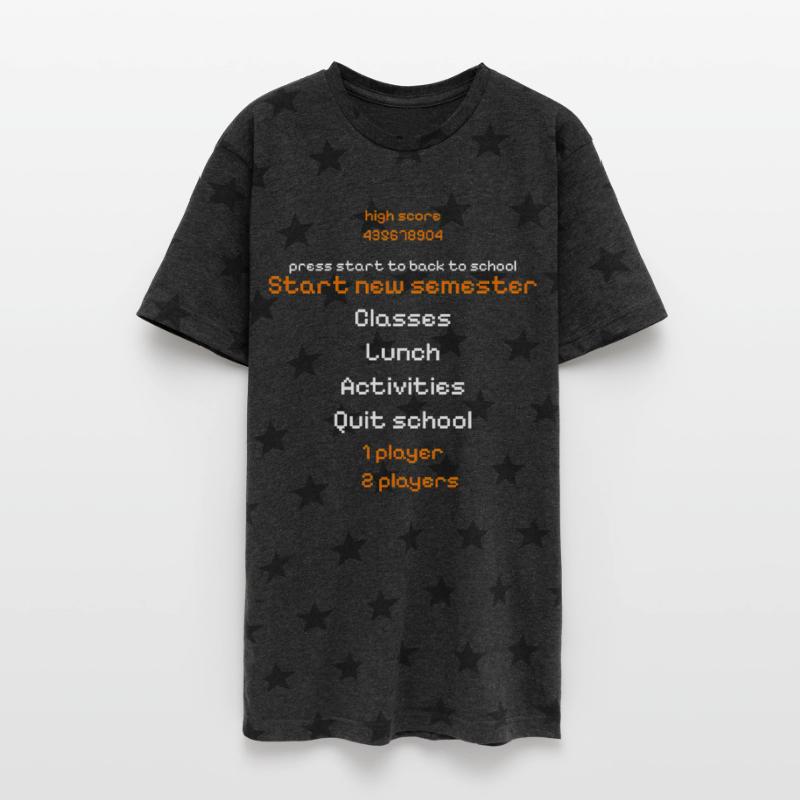 back to school pixel retro video game