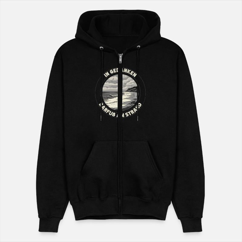 Baltic Sea Coast Barefoot On The Beach