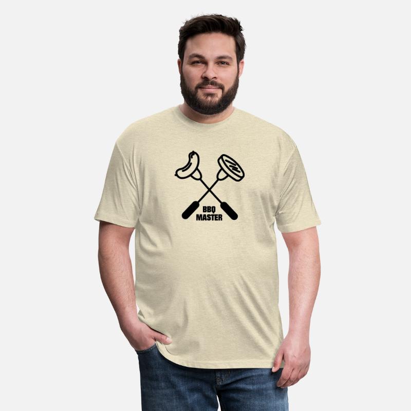 BBQ master with two crossed forks