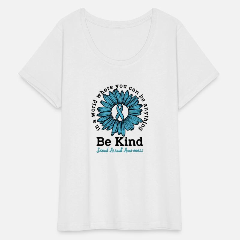 Be Kind Sexual Assault Awareness Sunflower