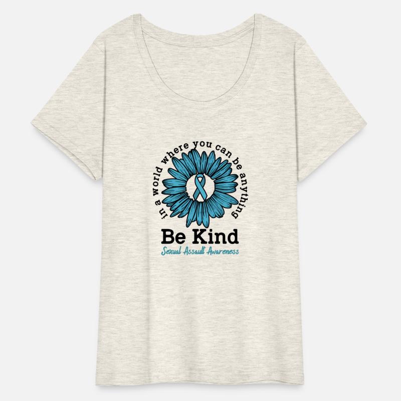 Be Kind Sexual Assault Awareness Sunflower