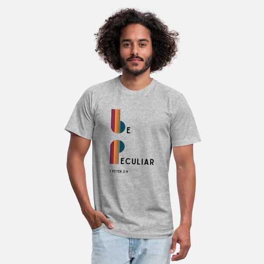 Be Peculiar Christian Retro White Tee