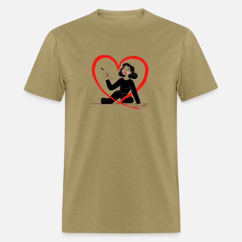 Beautiful Girl Painter