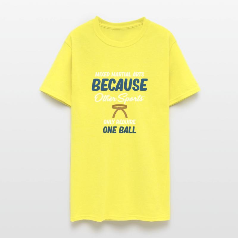 Because Other Sports Only Require One Ball MMA