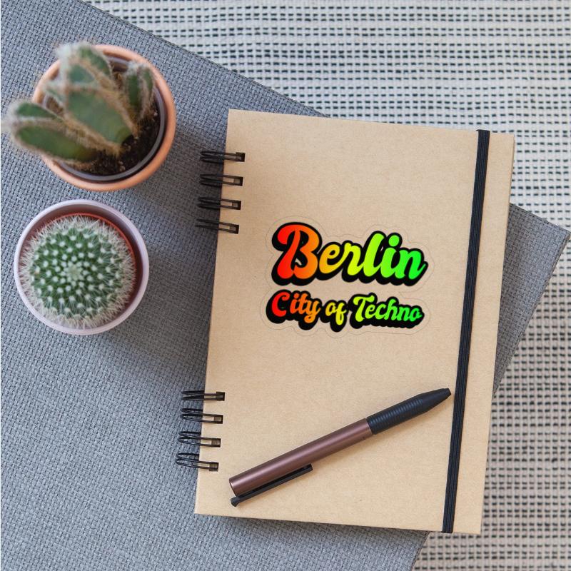 Berlin city of techno rainbow