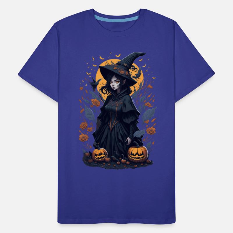Bewitching Night: Halloween Black Witch