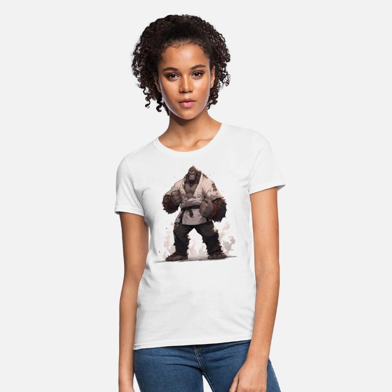 Bigfoot Karate Martial Arts MMA Kawaii