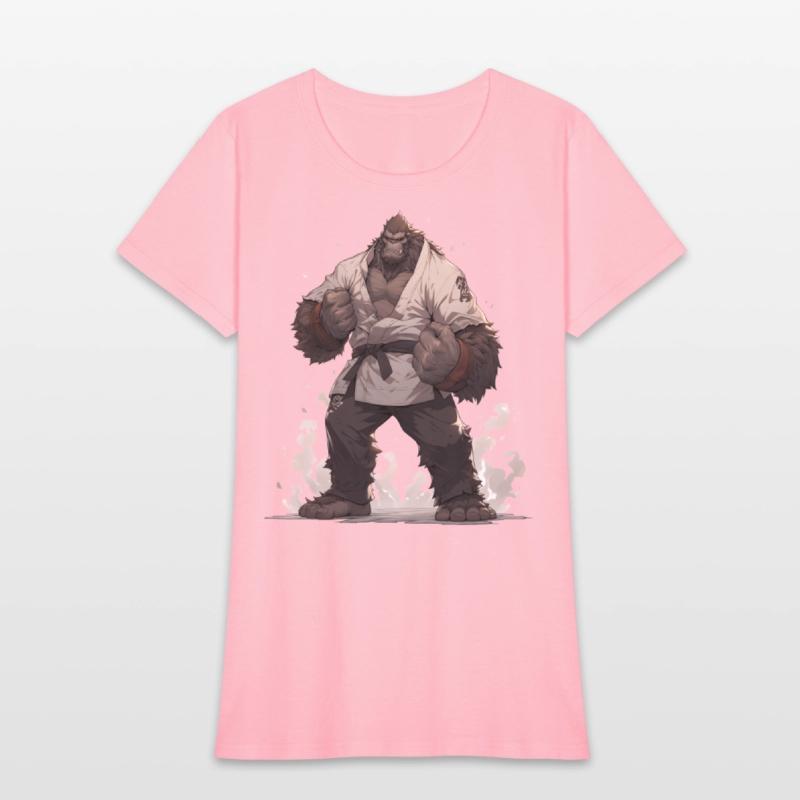 Bigfoot Karate Martial Arts MMA Kawaii