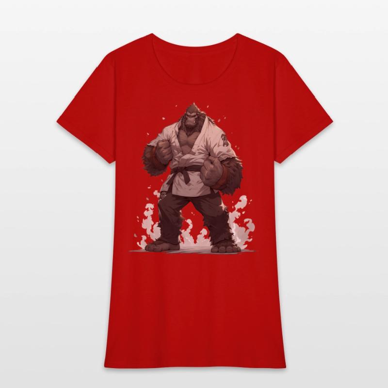 Bigfoot Karate Martial Arts MMA Kawaii