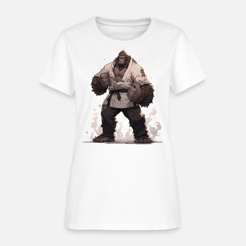 Bigfoot Karate Martial Arts MMA Kawaii
