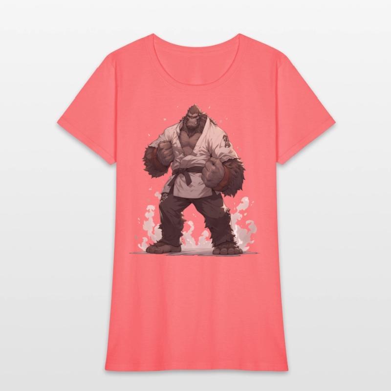 Bigfoot Karate Martial Arts MMA Kawaii