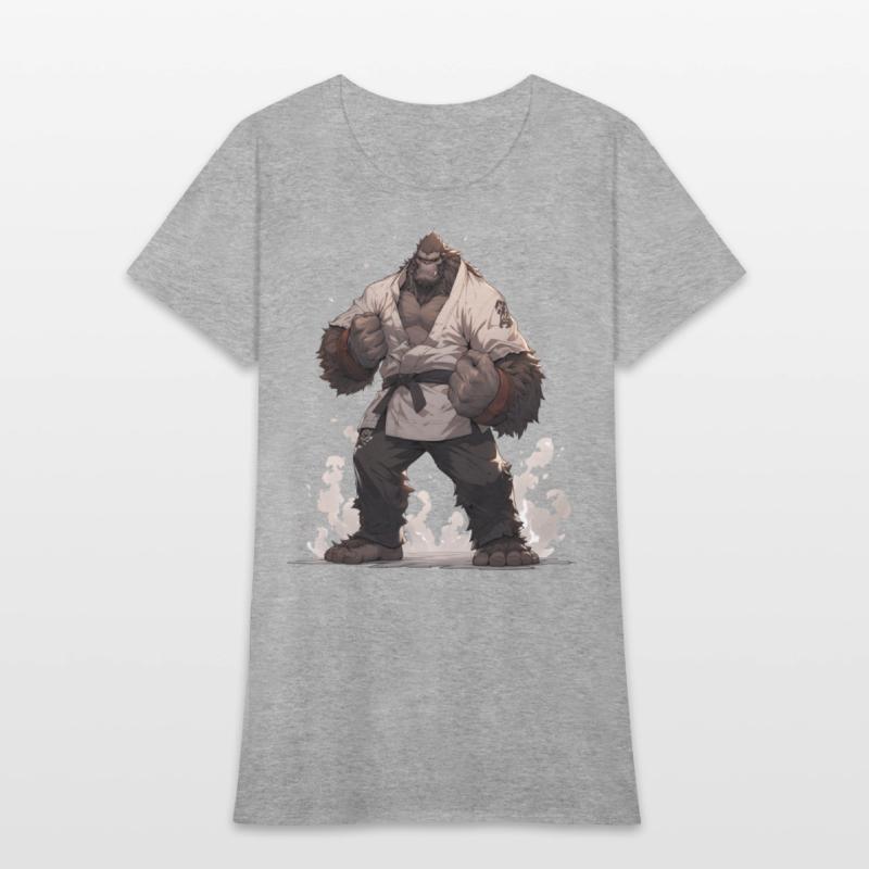 Bigfoot Karate Martial Arts MMA Kawaii