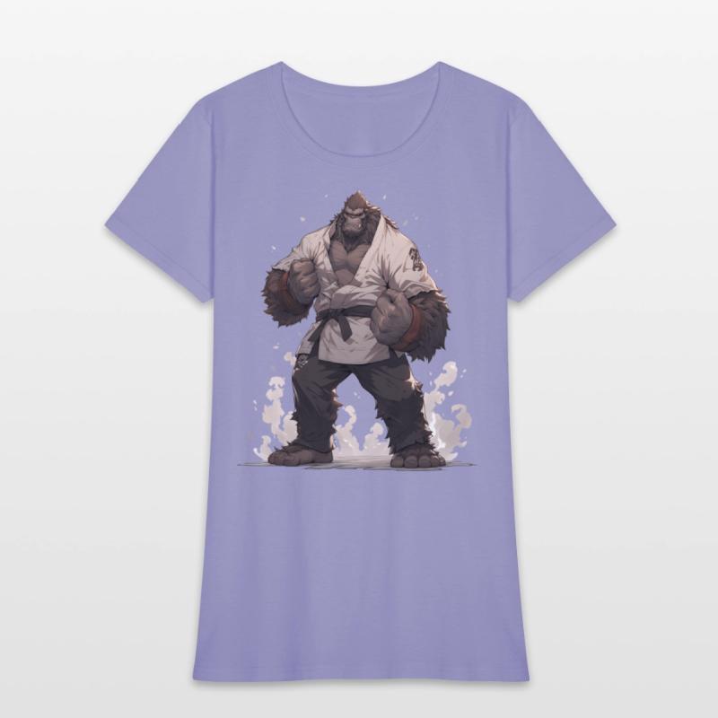 Bigfoot Karate Martial Arts MMA Kawaii