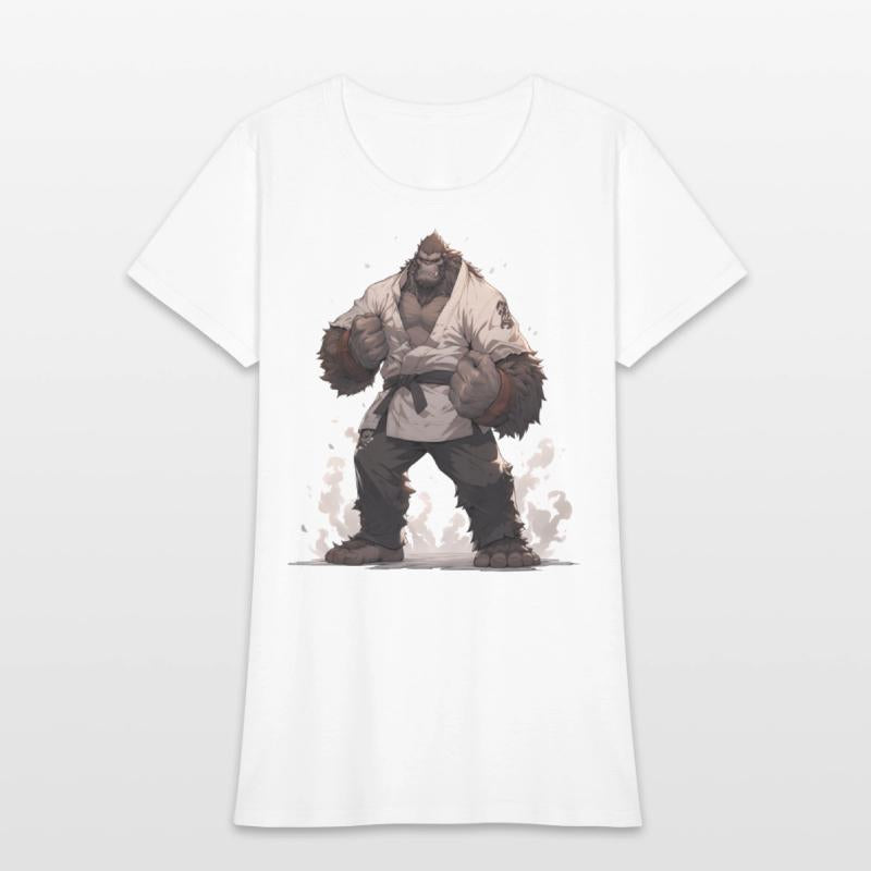 Bigfoot Karate Martial Arts MMA Kawaii