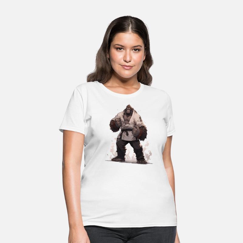 Bigfoot Karate Martial Arts MMA Kawaii