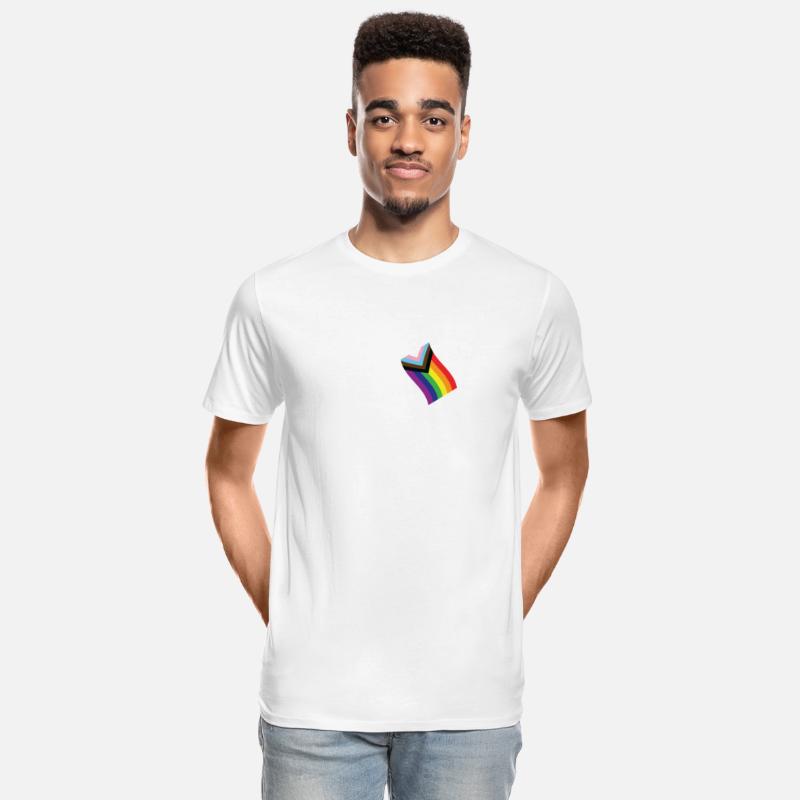 Bigfoot Rock On LGBTQ Progressive New Pride Flag