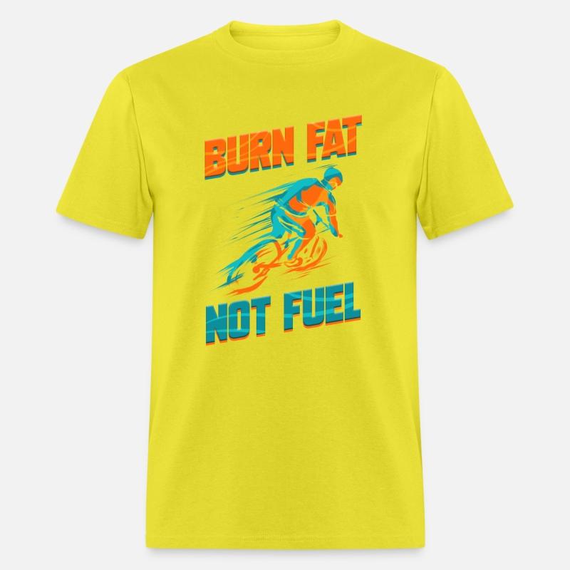 Bike Tour Cycling Lover Bicycle Rider I Burn Fat