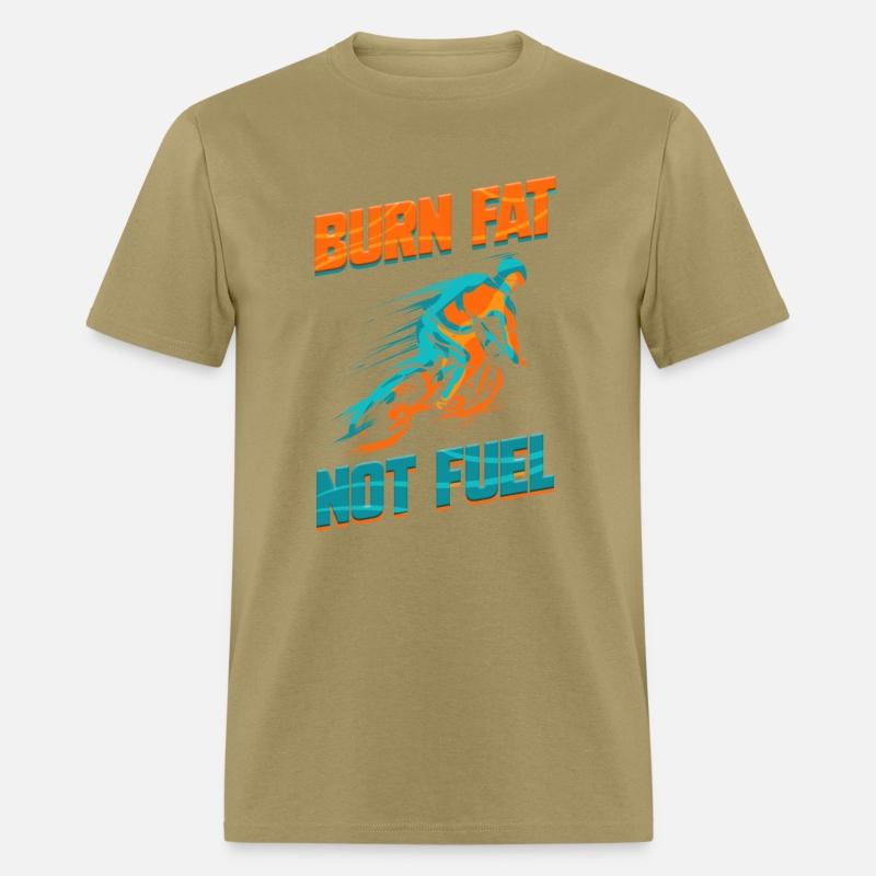 Bike Tour Cycling Lover Bicycle Rider I Burn Fat