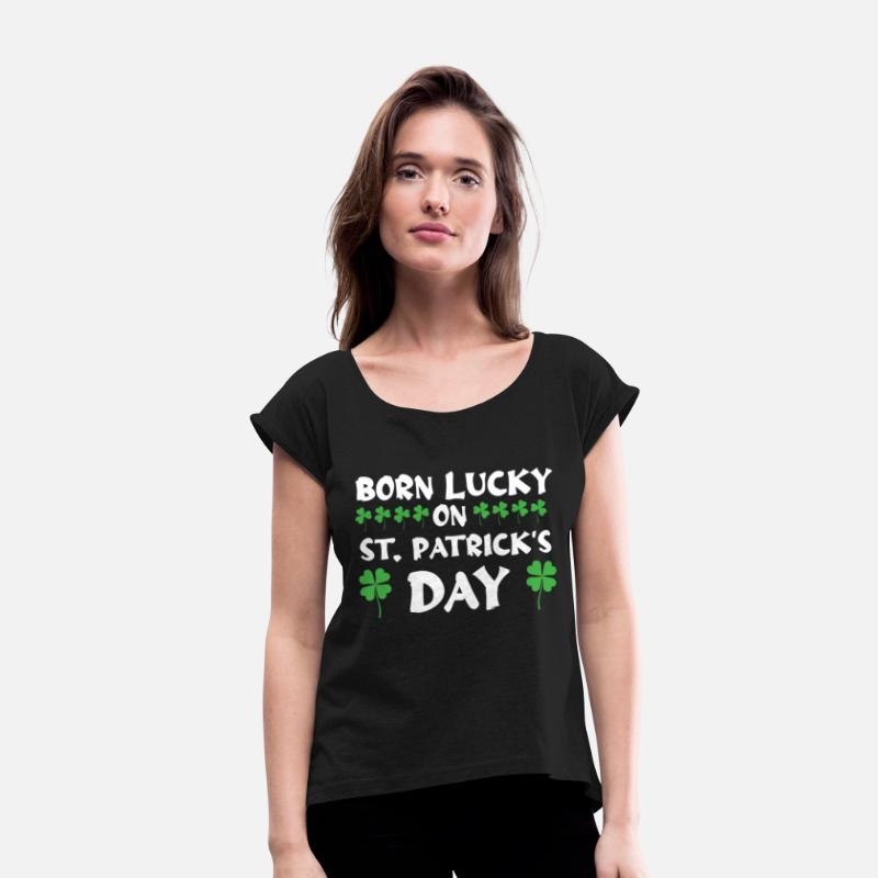 Birth Lucky Shamrock Clover Saint Patricks