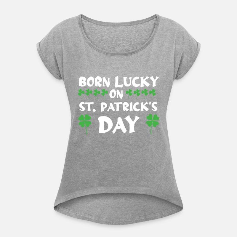 Birth Lucky Shamrock Clover Saint Patricks