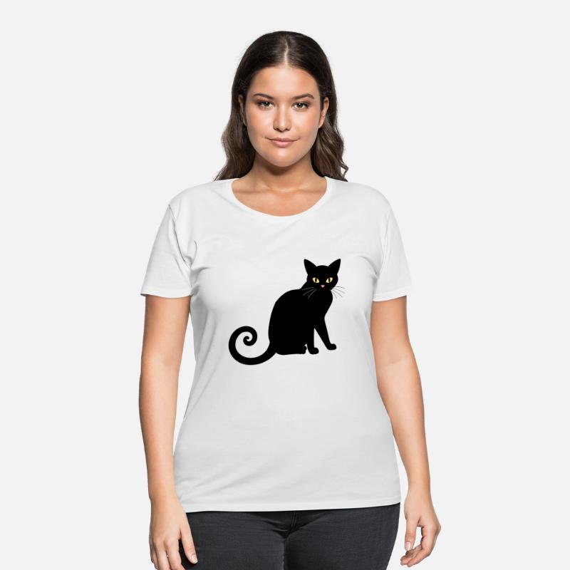 Black Cat in Silhouette