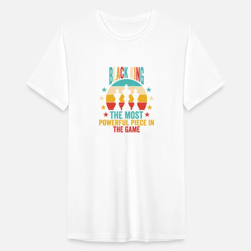 Black King The Most Powerful Piece in The Game Men