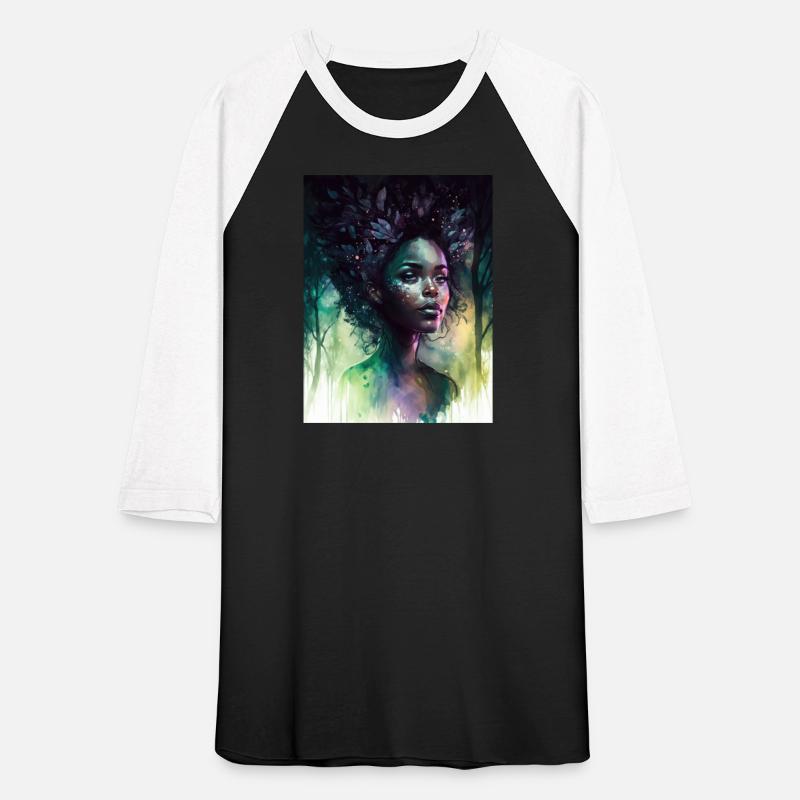 Black Nature Goddess - African American, Woodland