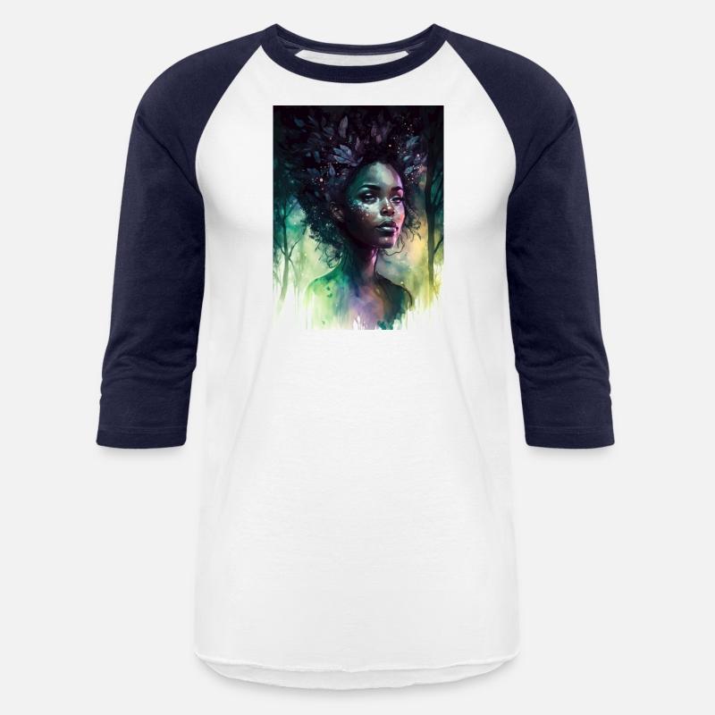 Black Nature Goddess - African American, Woodland