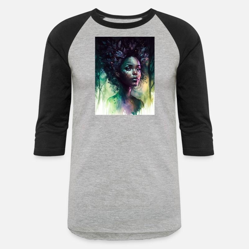 Black Nature Goddess - African American, Woodland