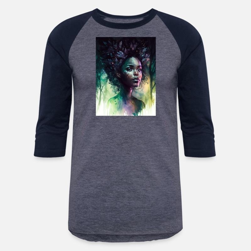 Black Nature Goddess - African American, Woodland