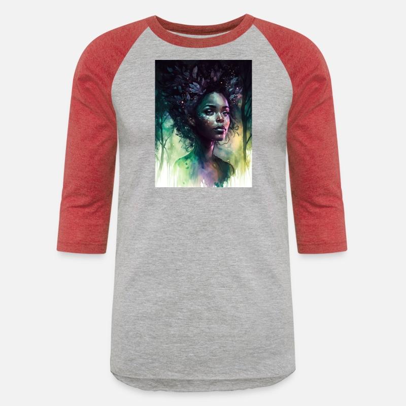 Black Nature Goddess - African American, Woodland