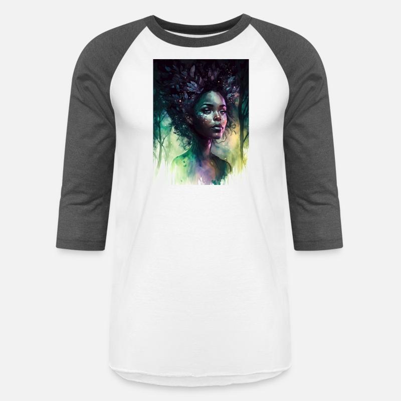 Black Nature Goddess - African American, Woodland