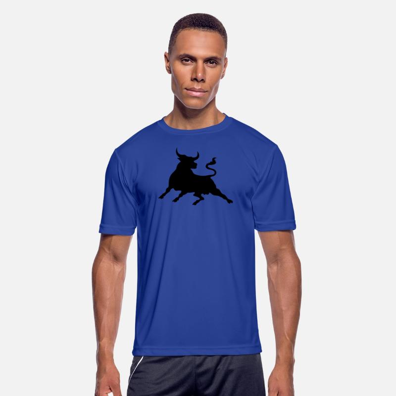 BLACK POWER BULL SILHOUETTE