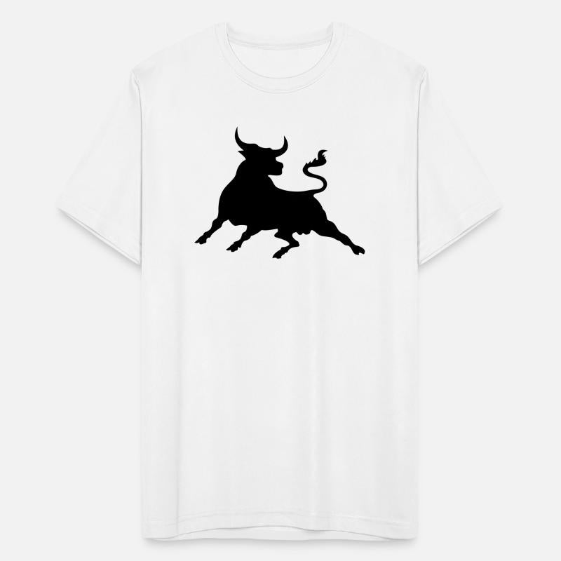 BLACK POWER BULL SILHOUETTE
