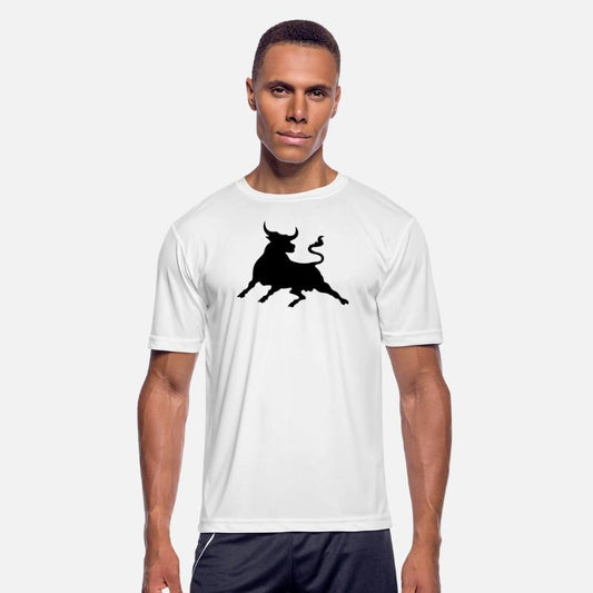 BLACK POWER BULL SILHOUETTE
