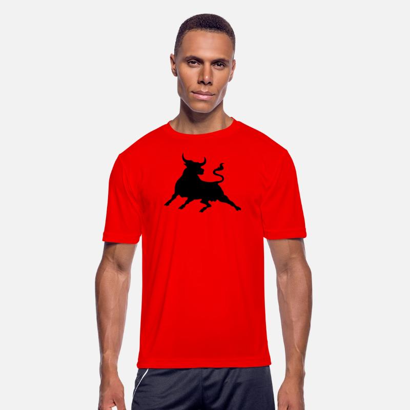 BLACK POWER BULL SILHOUETTE