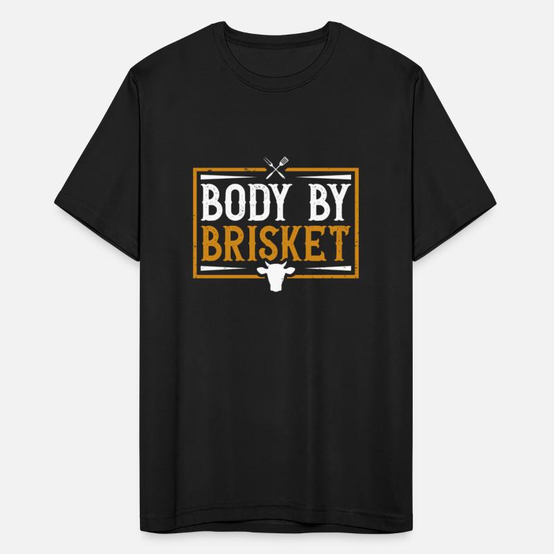 Body by Brisket - Funny BBQ Smoker & Grilling