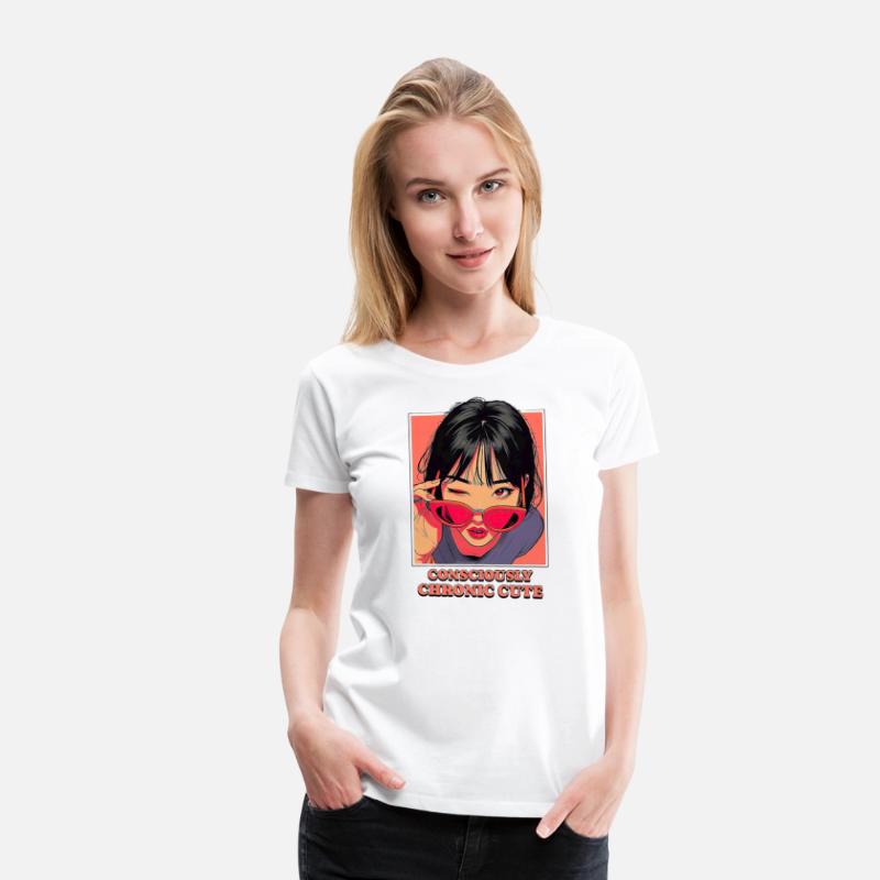 Bold Girl with Sunglasses Illustration