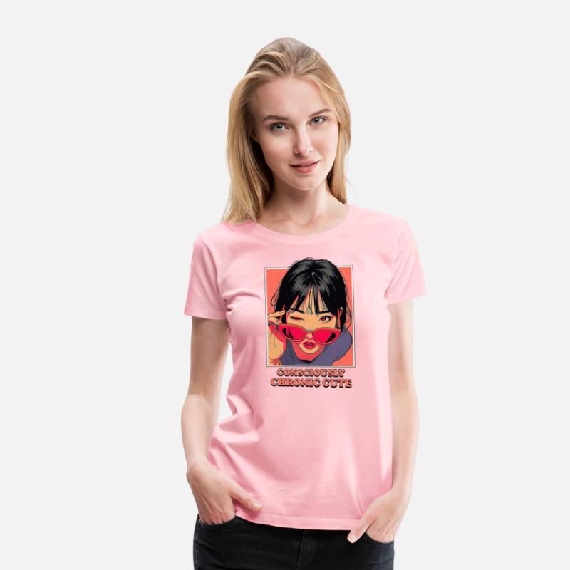 Bold Girl with Sunglasses Illustration