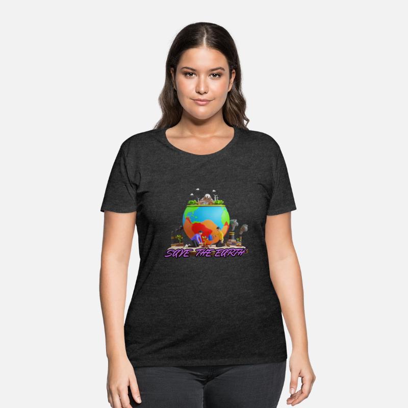 Bold save the earth T Shirt
