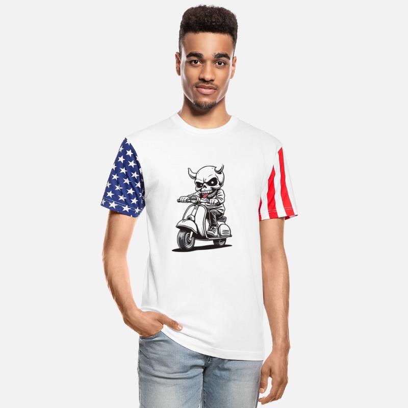 Born to Be Wild - Skull Devil on Scooter