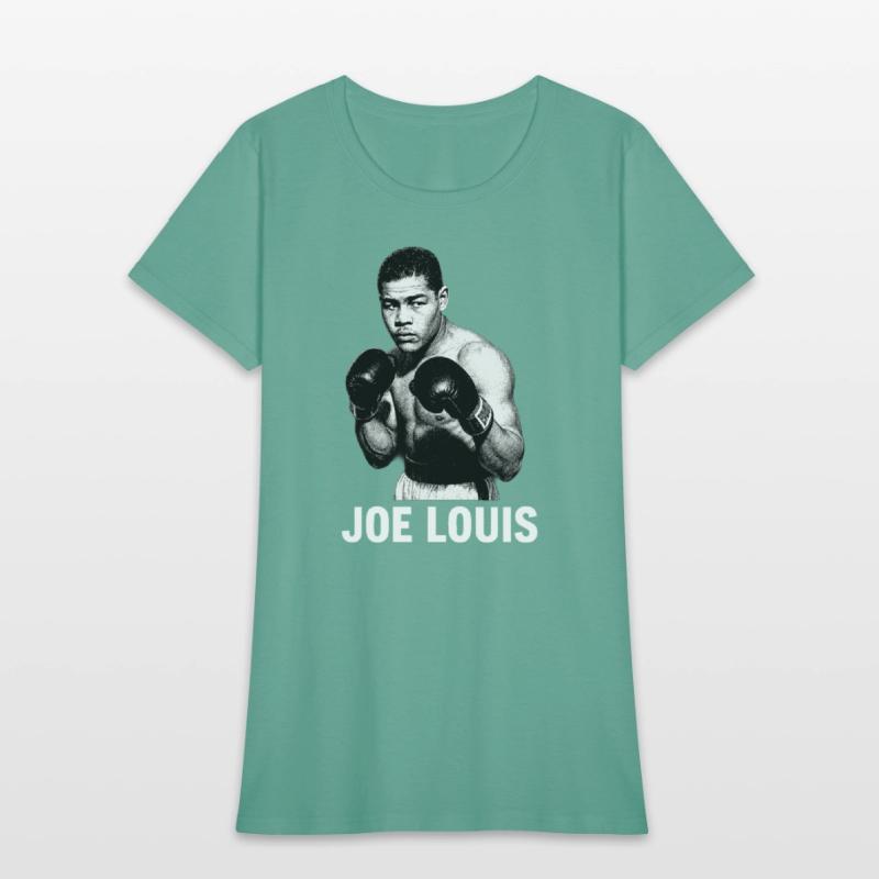 Boxer Joe Louis Black and White