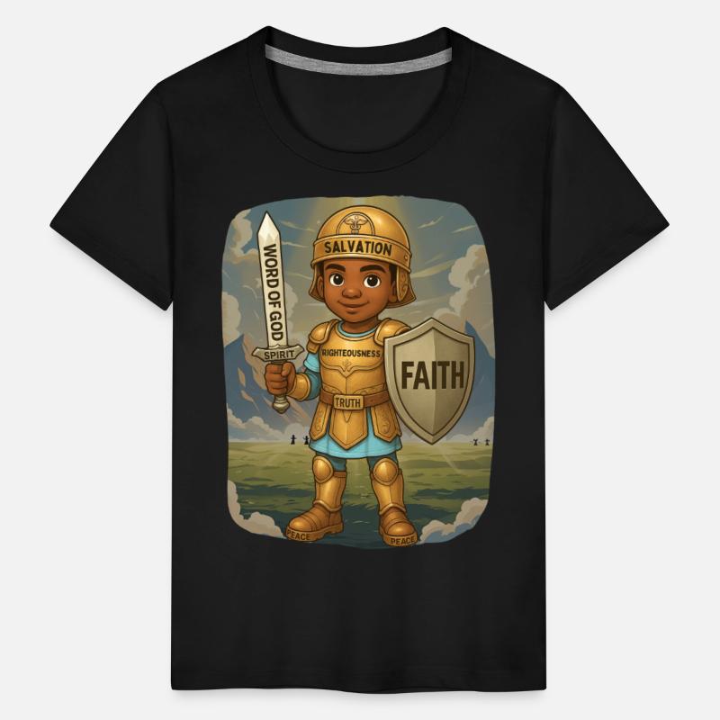 Boy Knight Armor of God