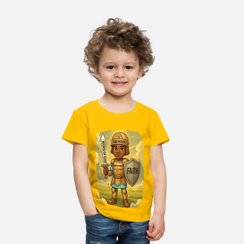 Boy Knight Armor of God