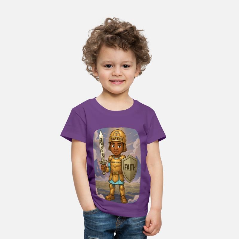 Boy Knight Armor of God